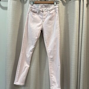 GAP 1969 Resolution True Skinny Jean Size 28R Light Pink